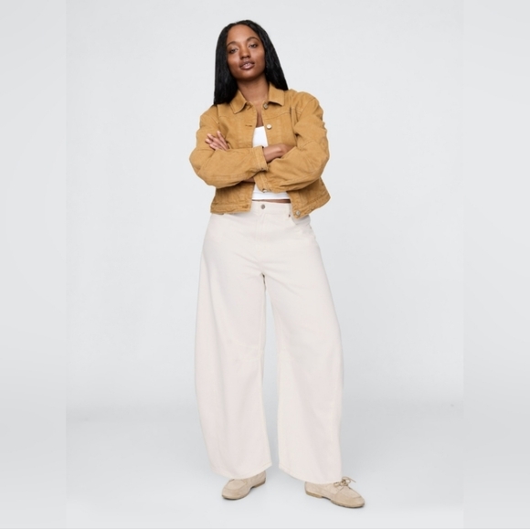 GAP Denim - NWT Gap High Rise UltraSoft Horseshoe Jeans new off white